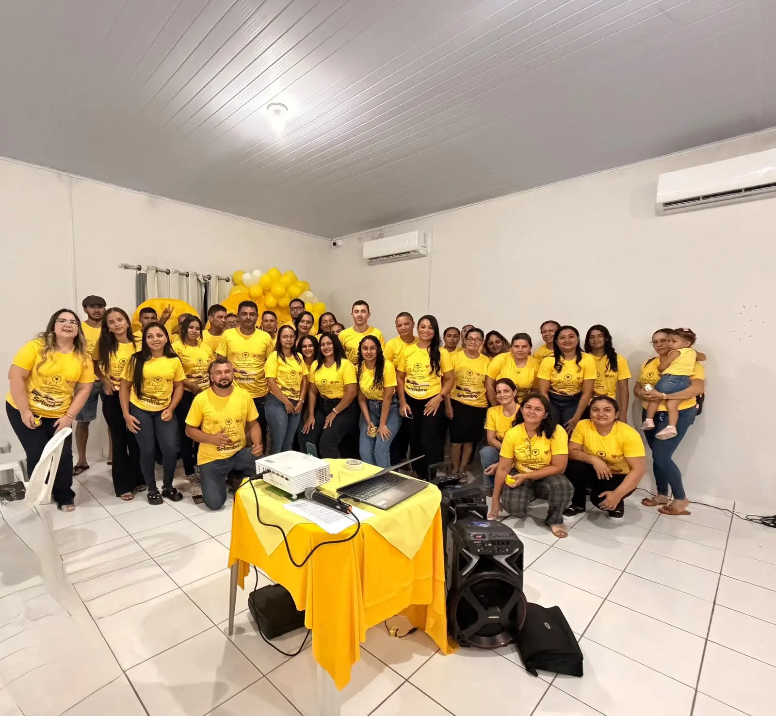 Secretaria Municipal de Saúde realiza campanha Setembro Amarelo em Centenário
